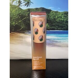 The Creme Shop Luscious Lip Oil Coconut Jojoba Hyaluronic Acid Hydration